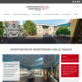 A complete backup of kunstmuseum-moritzburg.de