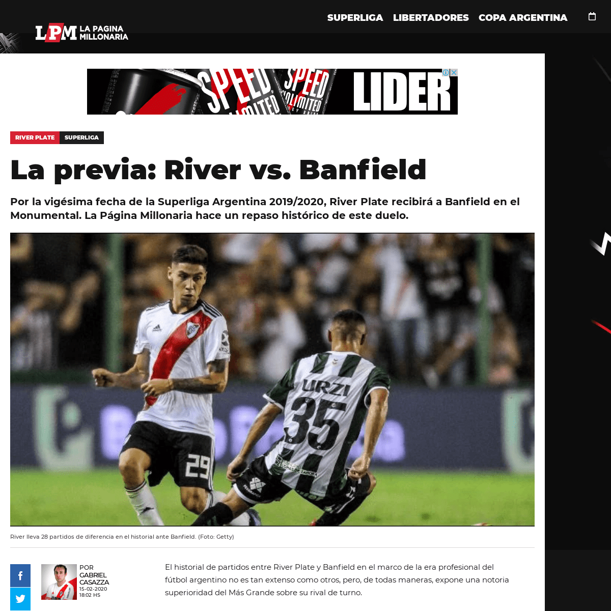 A complete backup of lapaginamillonaria.com/riverplate/Previa-Historial-River-Plate-vs-Banfield-Superliga-Argentina-2019-2020-20