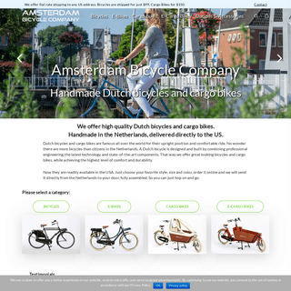 A complete backup of amsterdam-bicycle.com