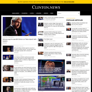 A complete backup of clinton.news