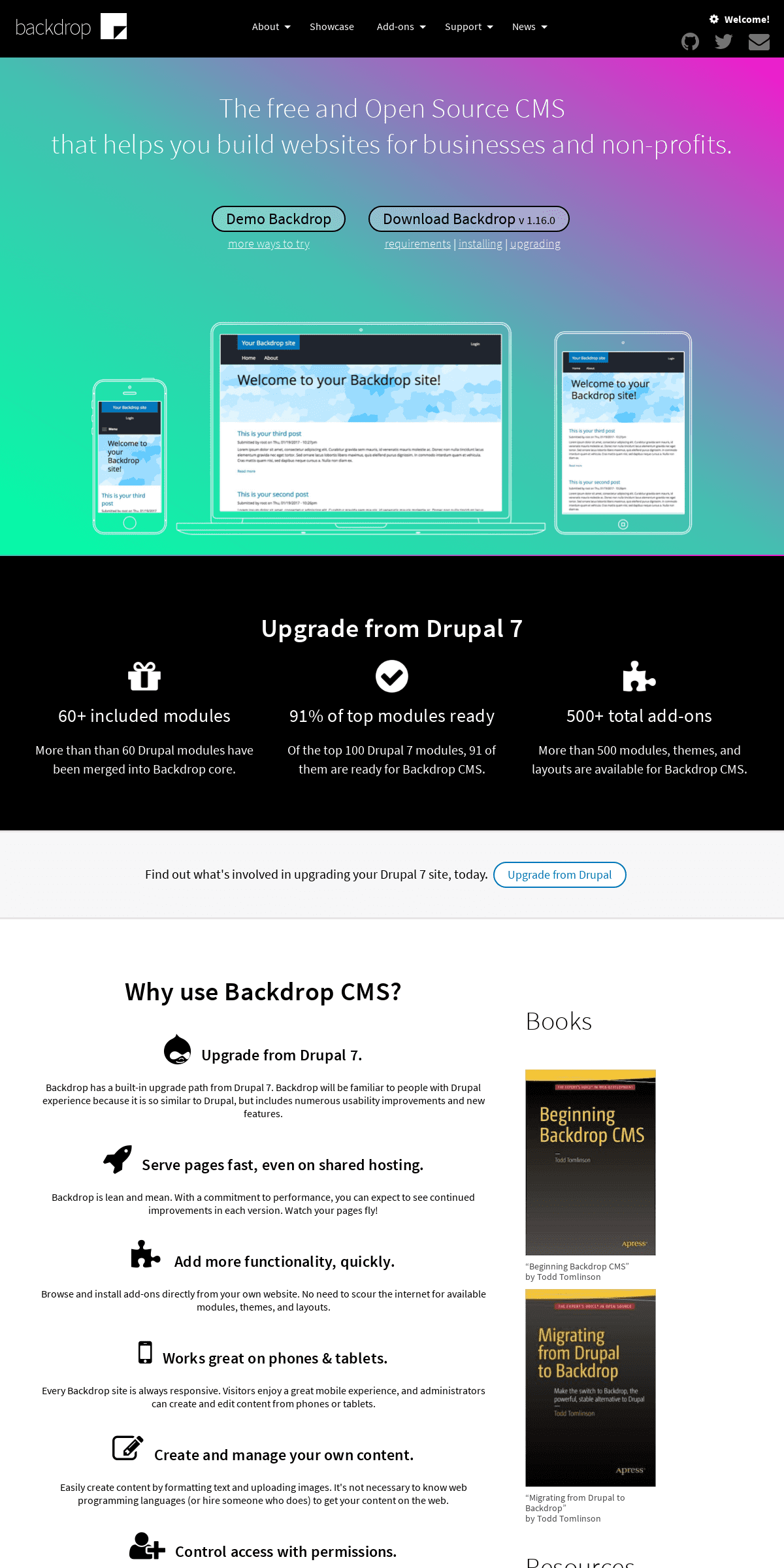 A complete backup of backdropcms.org
