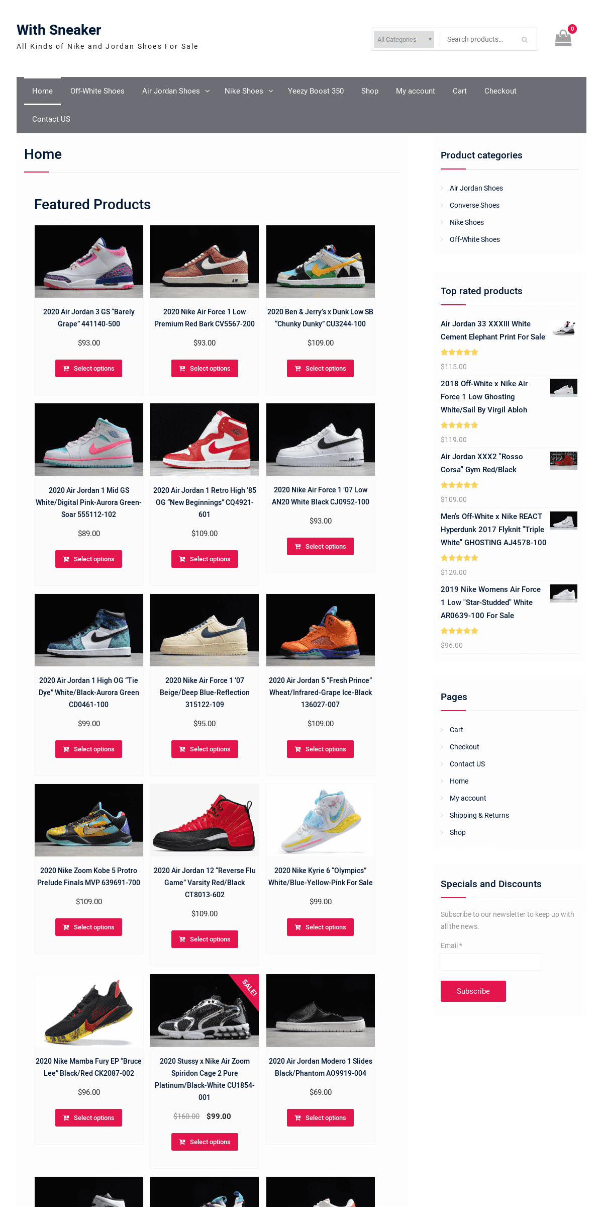 A complete backup of withsneaker.com