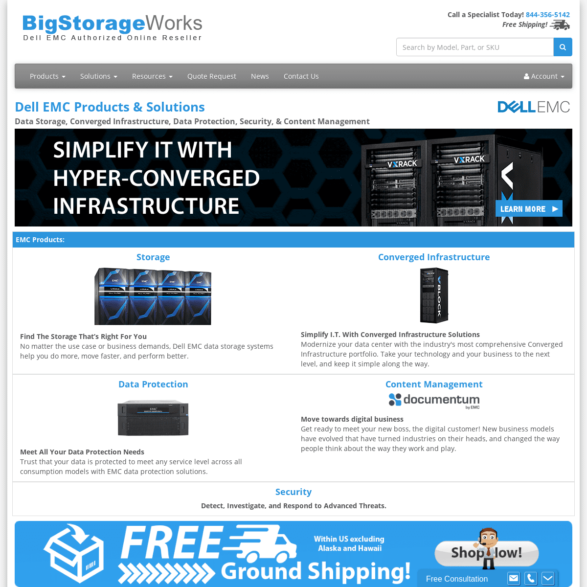 A complete backup of bigstorageworks.com