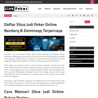 A complete backup of linkpoker.co