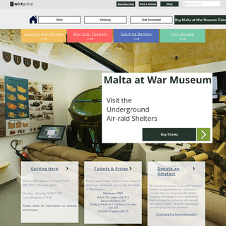 A complete backup of maltaatwarmuseum.com