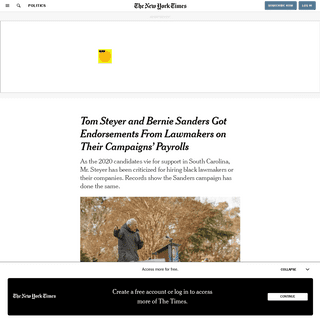 A complete backup of www.nytimes.com/2020/02/12/us/politics/bernie-sanders-tom-steyer-south-carolina.html