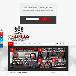 A complete backup of youberelentless.com