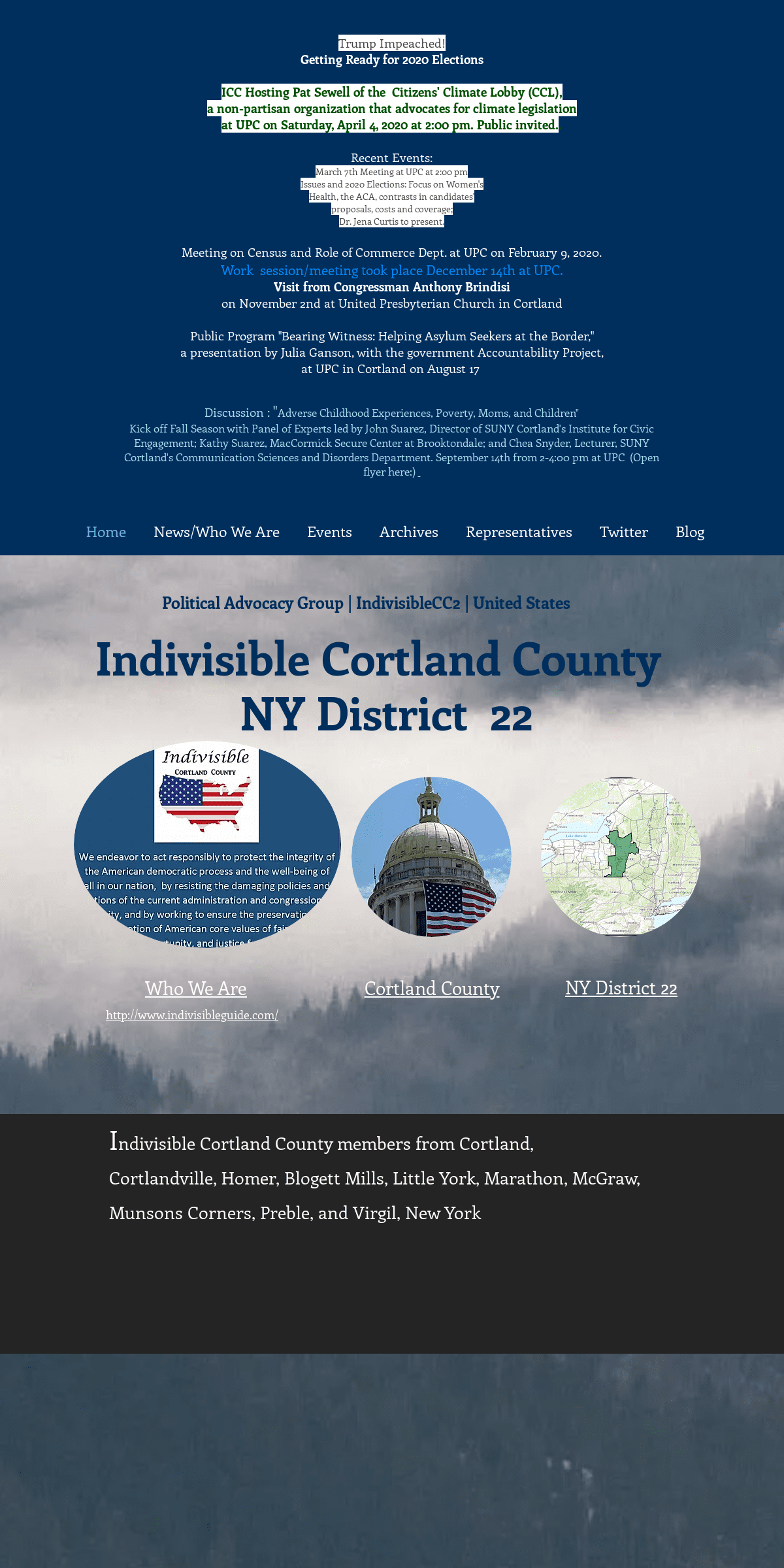 A complete backup of indivisiblecortlandcounty.org
