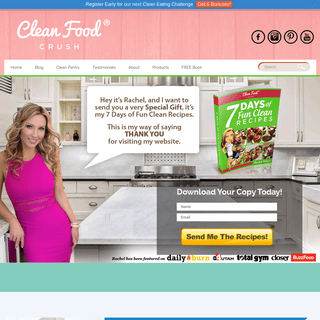 A complete backup of cleanfoodcrush.com