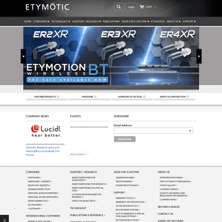 A complete backup of etymotic.com