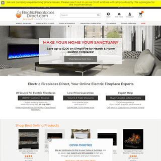 A complete backup of electricfireplacesdirect.com