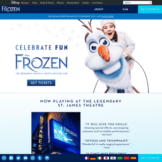 A complete backup of frozenthemusical.com