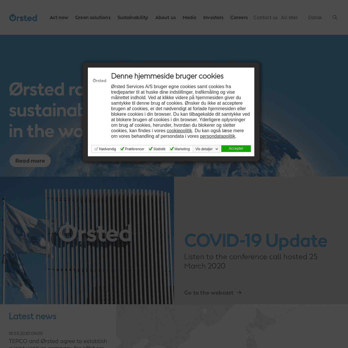 A complete backup of orsted.com