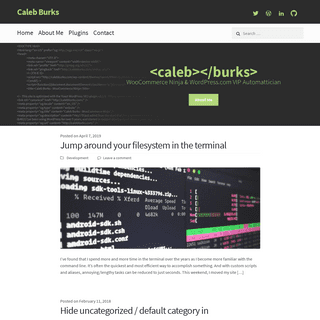 A complete backup of calebburks.com