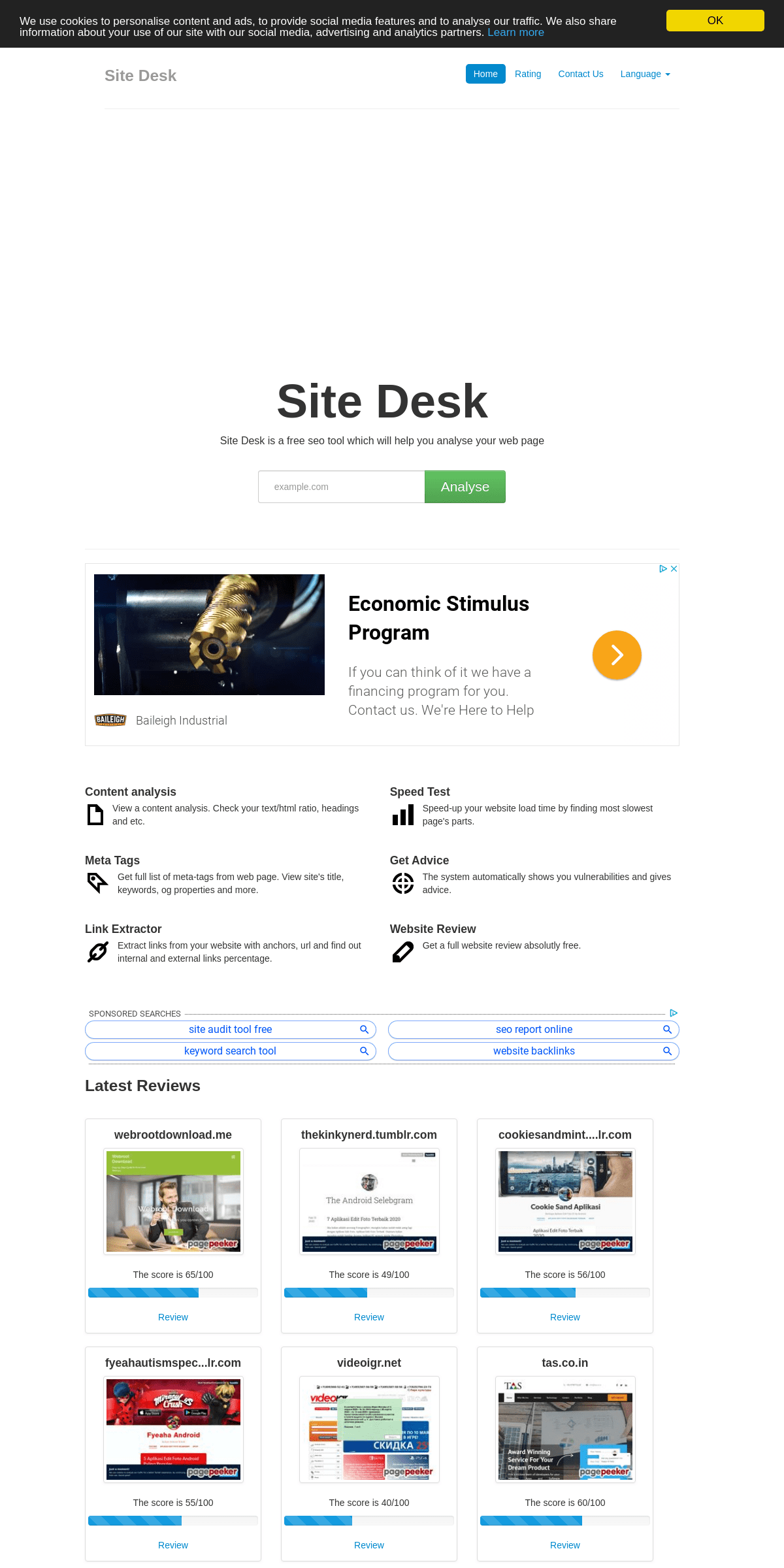 A complete backup of sitedesk.net