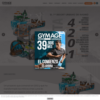 A complete backup of gymage.es