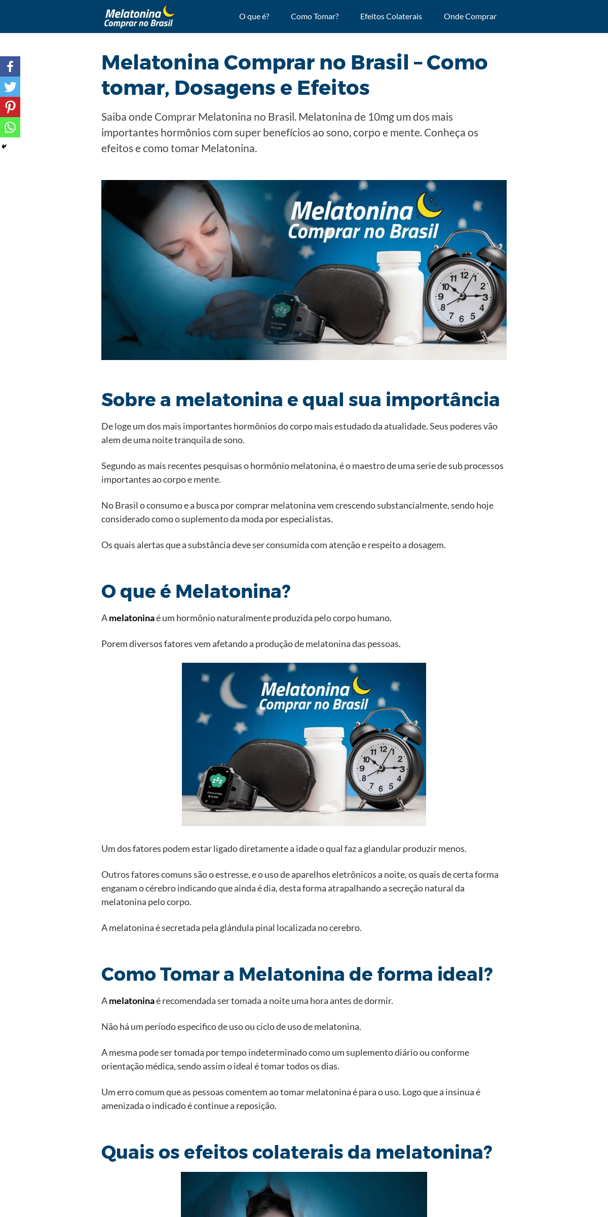 A complete backup of melatoninacomprarnobrasil.com