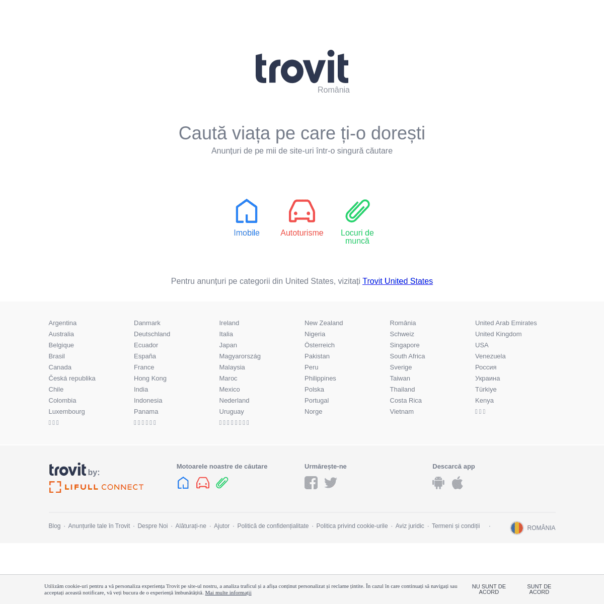 A complete backup of trovit.ro