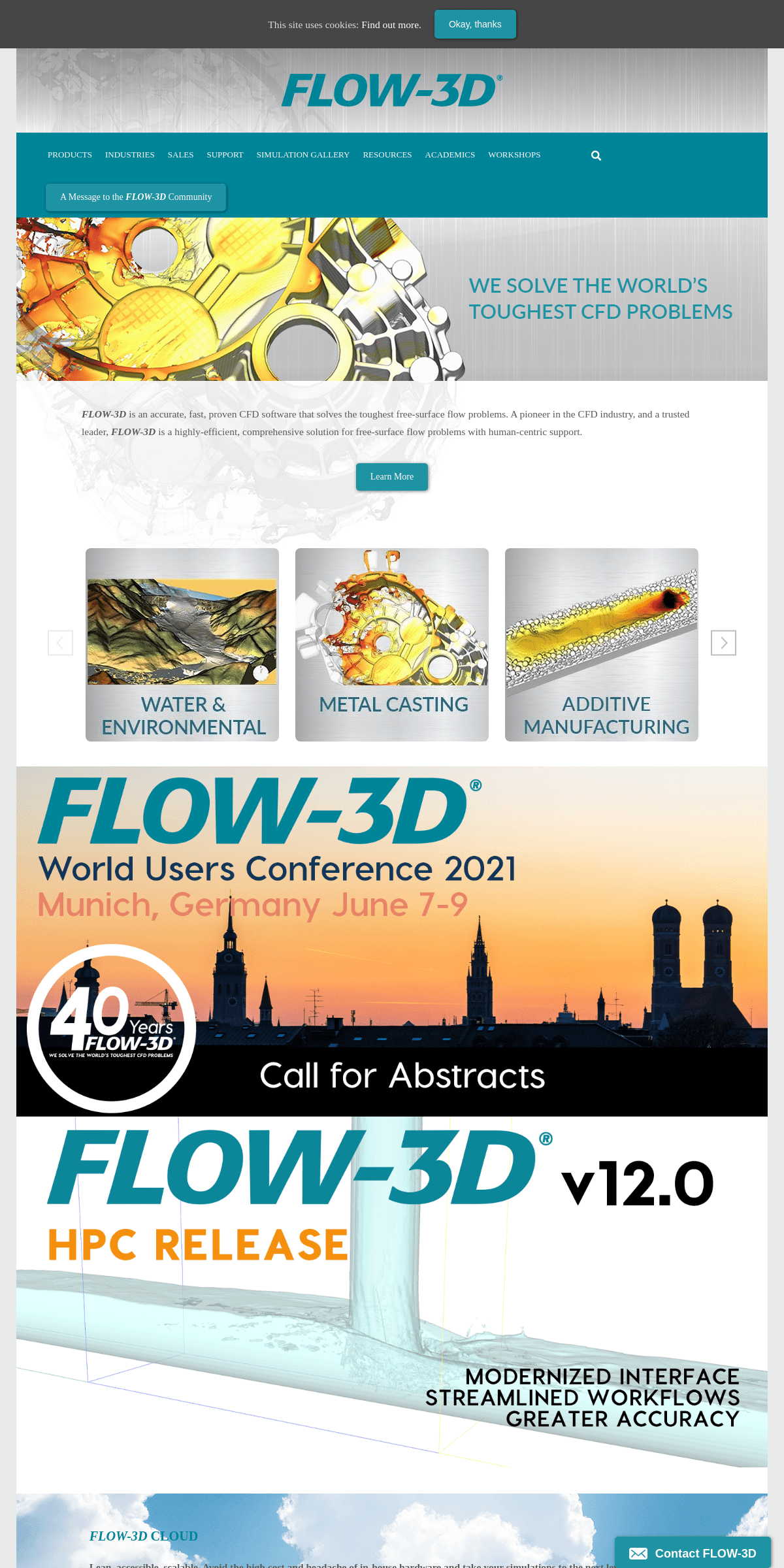 A complete backup of flow3d.com