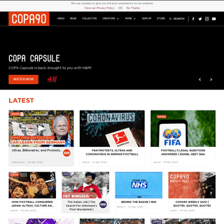 A complete backup of copa90.com