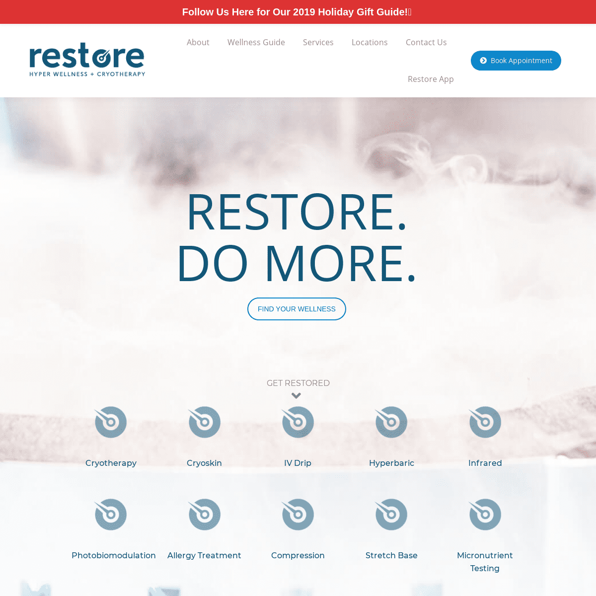 A complete backup of restorecryotherapy.com