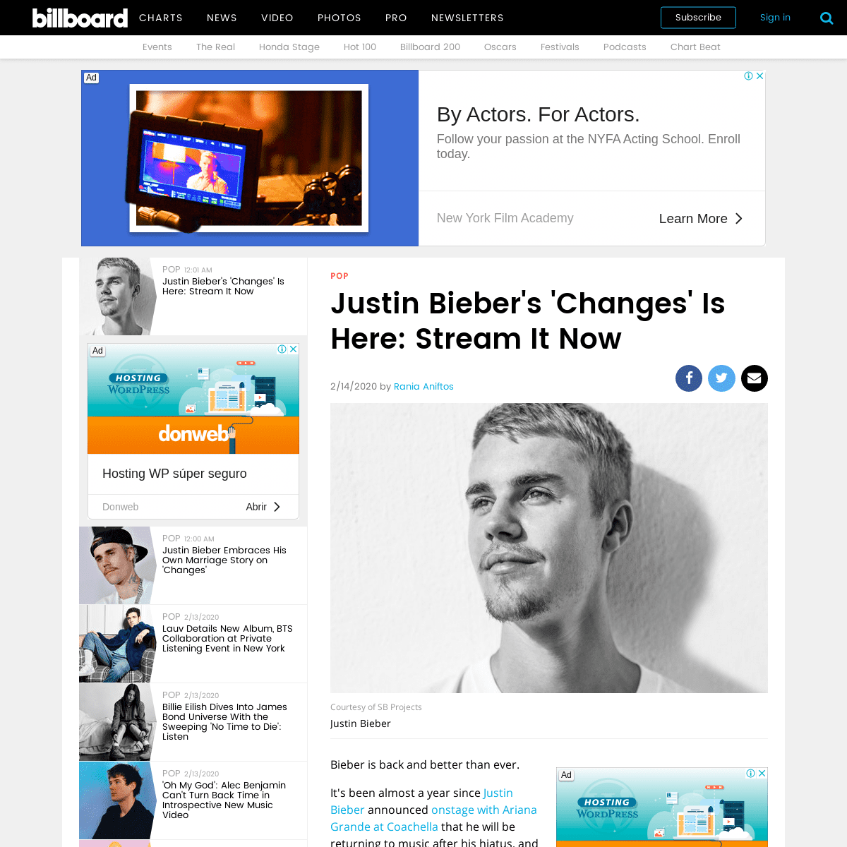 A complete backup of www.billboard.com/articles/columns/pop/8550983/justin-bieber-changes-album-stream