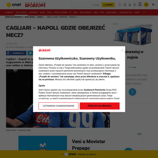 A complete backup of www.przegladsportowy.pl/pilka-nozna/ligi-zagraniczne/serie-a/cagliari-napoli-o-ktorej-godzinie-mecz-transmi