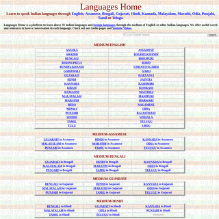 A complete backup of languageshome.com