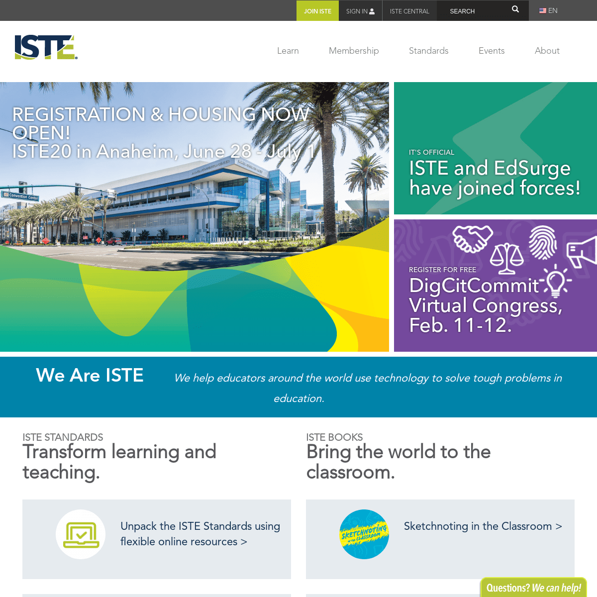 A complete backup of iste.org