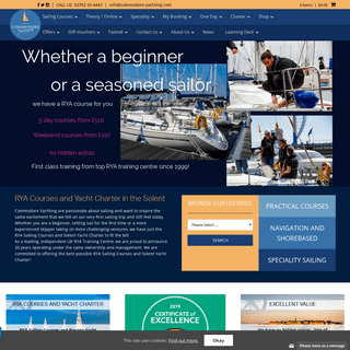 A complete backup of commodore-yachting.com