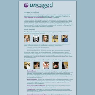 A complete backup of uncaged.co.uk