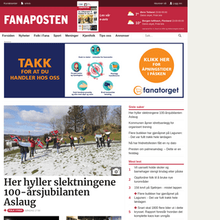 A complete backup of fanaposten.no