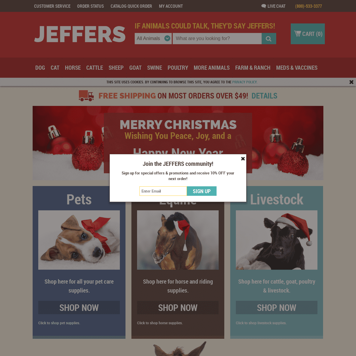 A complete backup of jefferspet.com