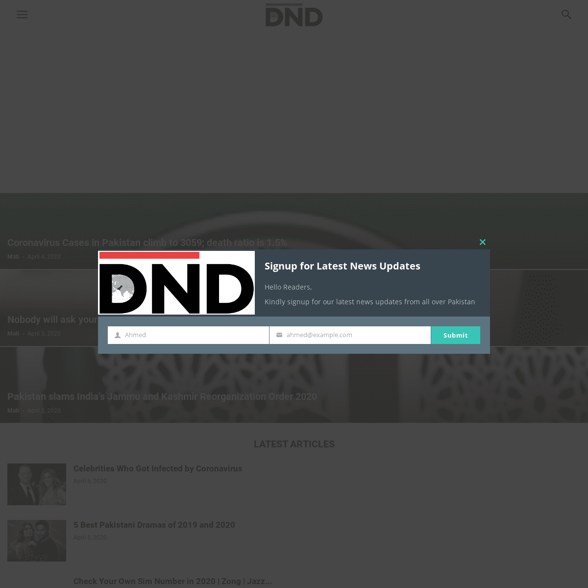 A complete backup of dnd.com.pk