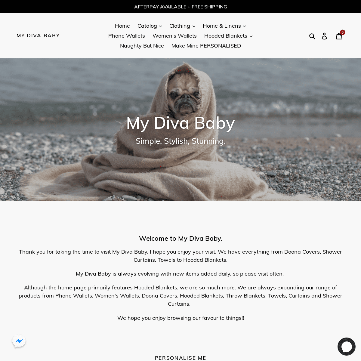 A complete backup of mydivababy.com.au