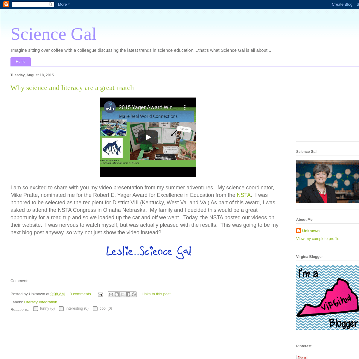 A complete backup of sciencegal-sciencegal.blogspot.com