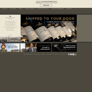 A complete backup of missionhillwinery.com