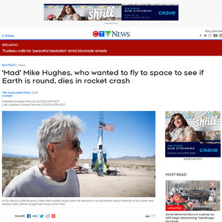 A complete backup of www.ctvnews.ca/sci-tech/mad-mike-hughes-who-wanted-to-fly-to-space-to-see-if-earth-is-round-dies-in-rocket-