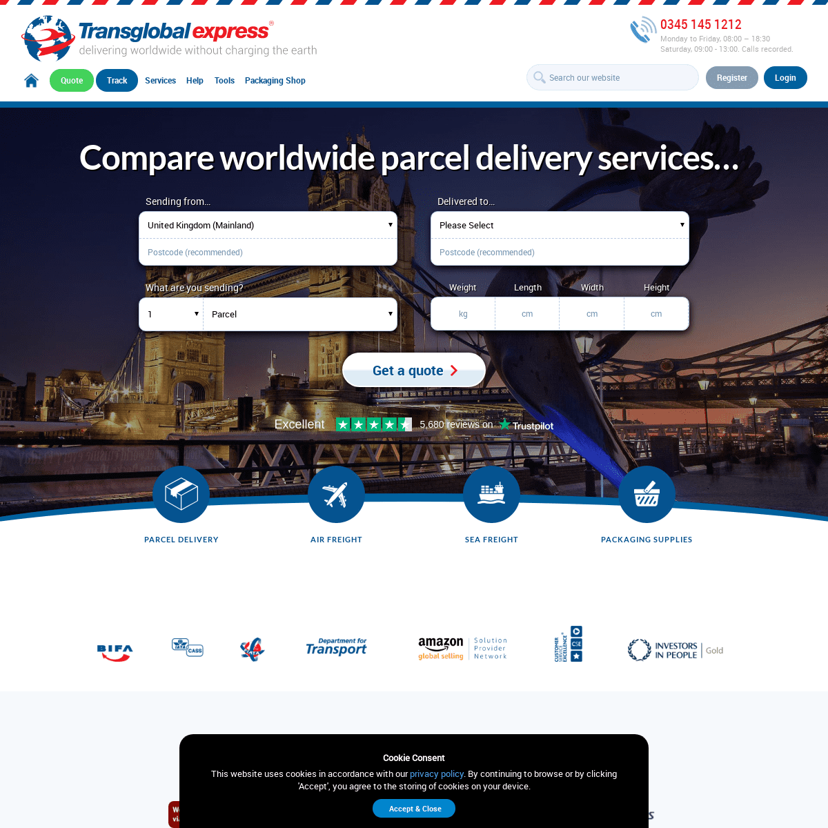 A complete backup of transglobalexpress.co.uk