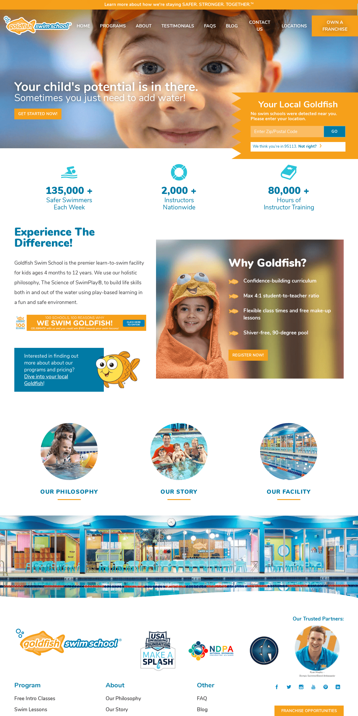 A complete backup of goldfishswimschool.com