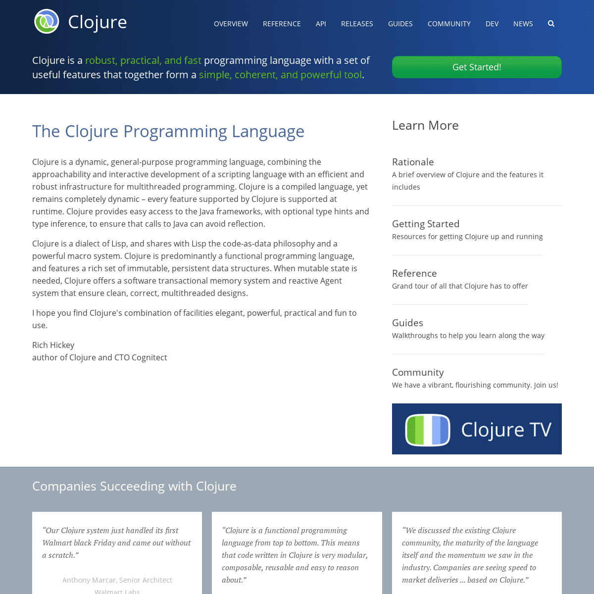 A complete backup of clojure.org