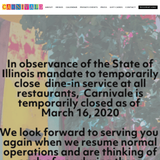 A complete backup of carnivalechicago.com