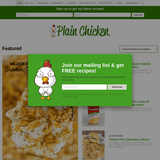 A complete backup of plainchicken.com