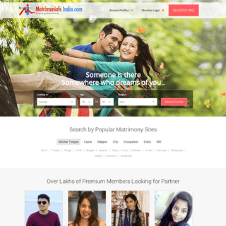 A complete backup of matrimonialsindia.com