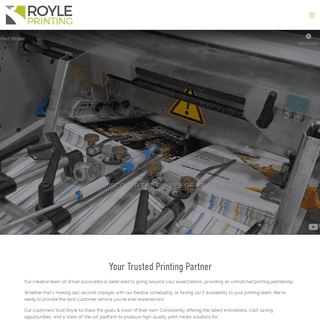 A complete backup of royle.com