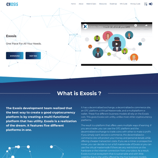 A complete backup of exosis.org