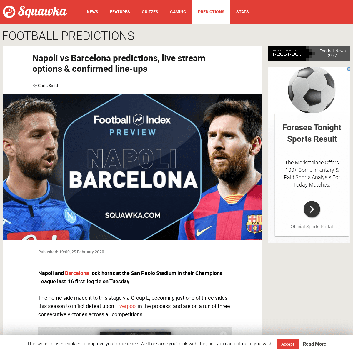 A complete backup of www.squawka.com/en/napoli-barcelona-predictions-live-stream-team-news-champions-league/