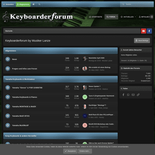 A complete backup of keyboarder-forum.de