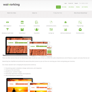 A complete backup of waiverking.com