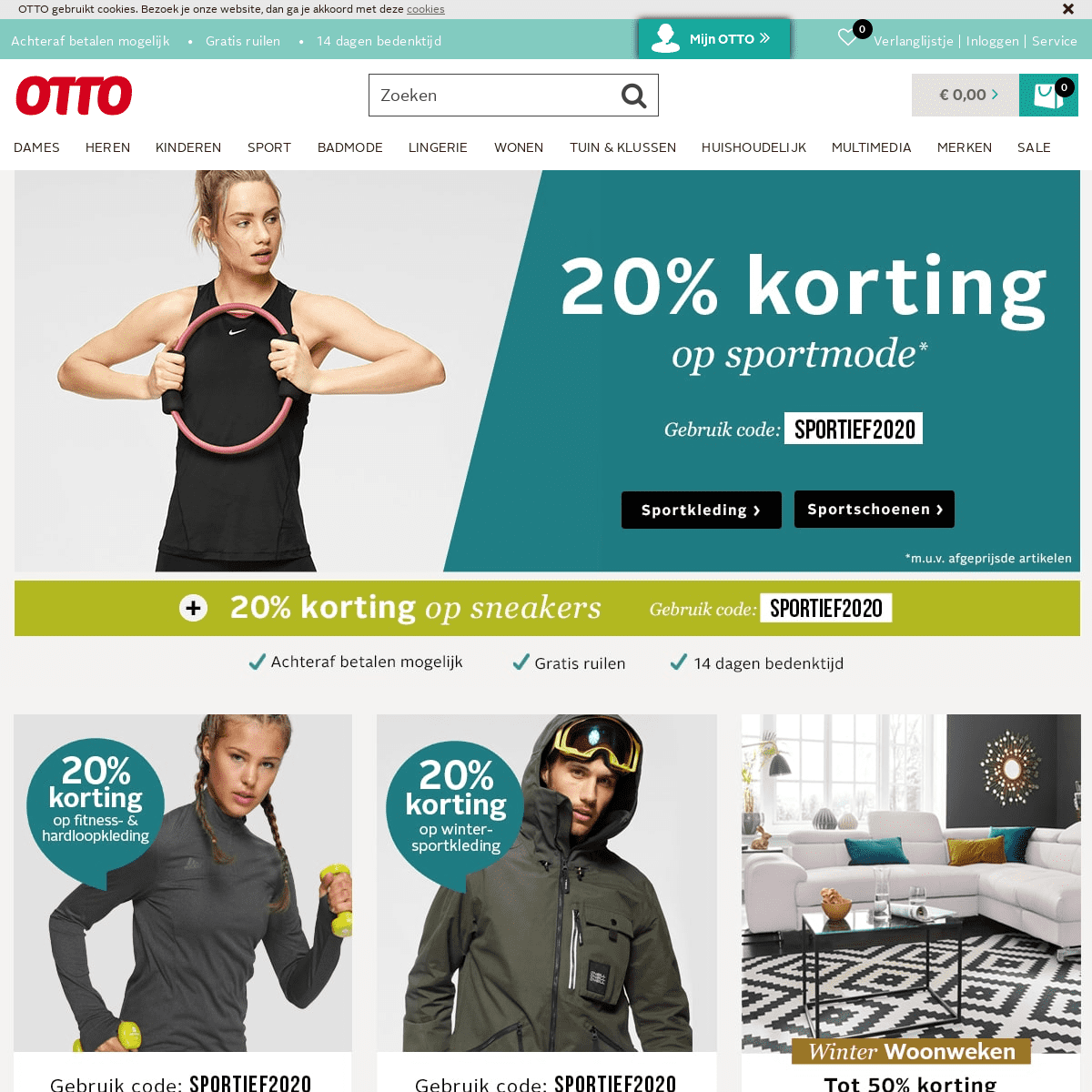 A complete backup of otto.nl